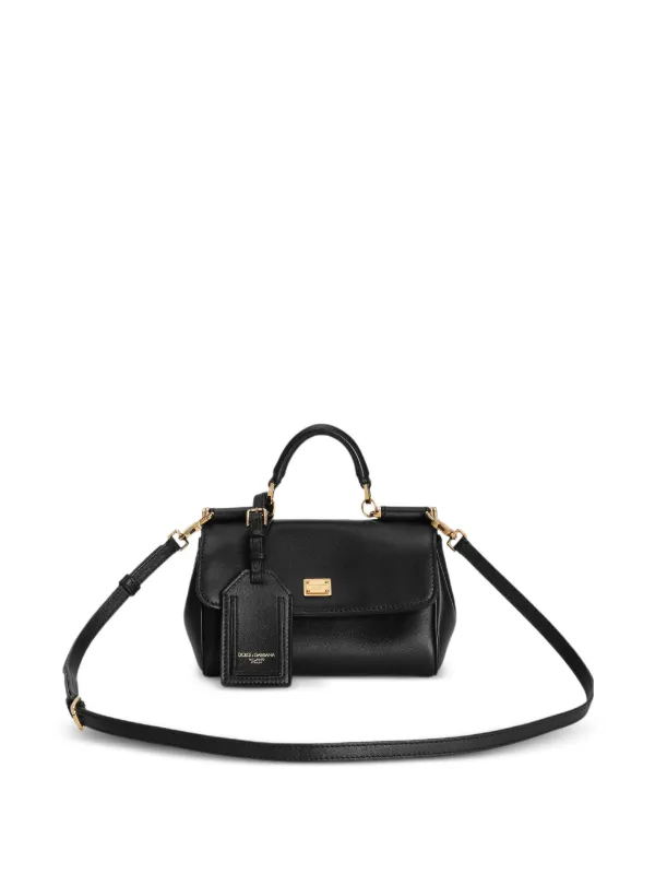 Dolce & Gabbana マイシシリー ショルダーバッグ ミニ | ブラック