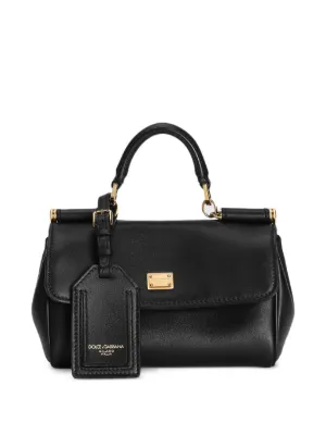 新品 ドルチェ＆ガッバーナ Dolce&amp;Gabbana ショルダーバッグ クロスボディ ブラック Dolce & Gabbana エンボス加工ロゴ入りレザークロスボディバッグ