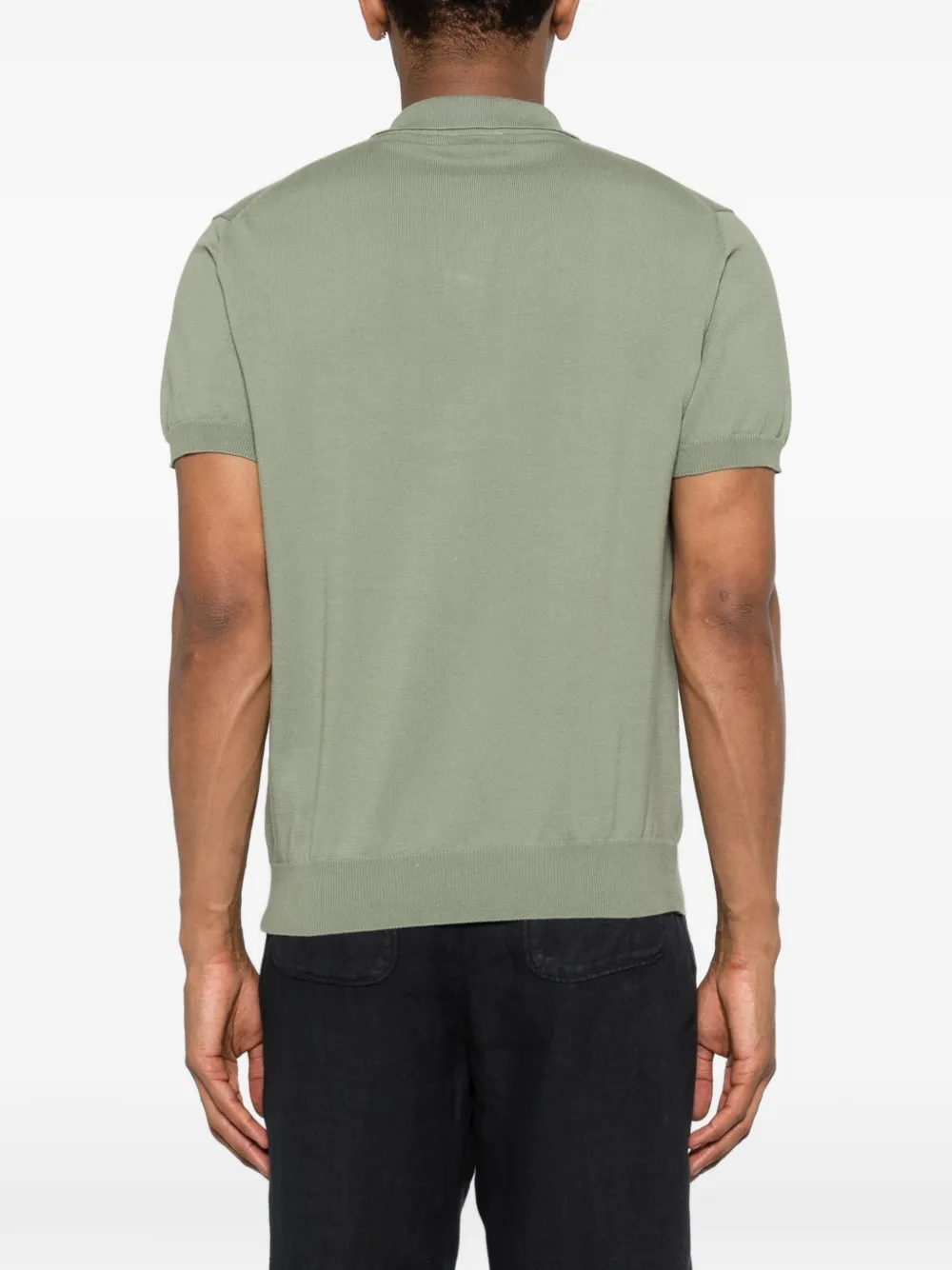 Woolrich Poloshirt met knopen Groen