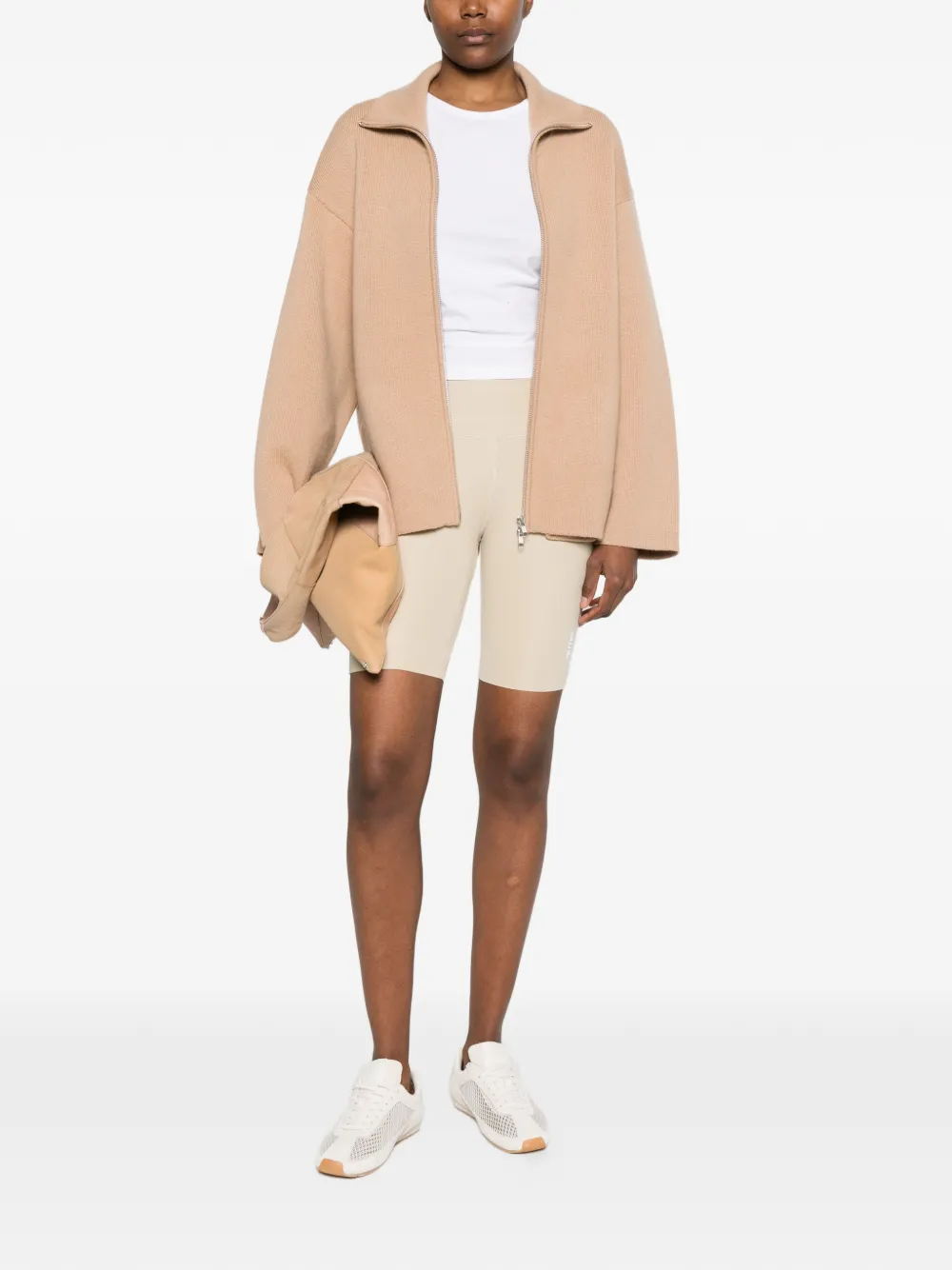  Autry Logo Shorts - Neutrals 