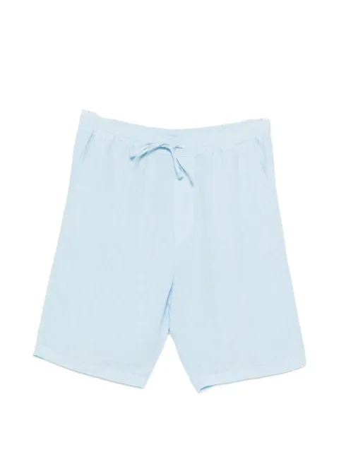 120% Lino drawstring-waist linen shorts