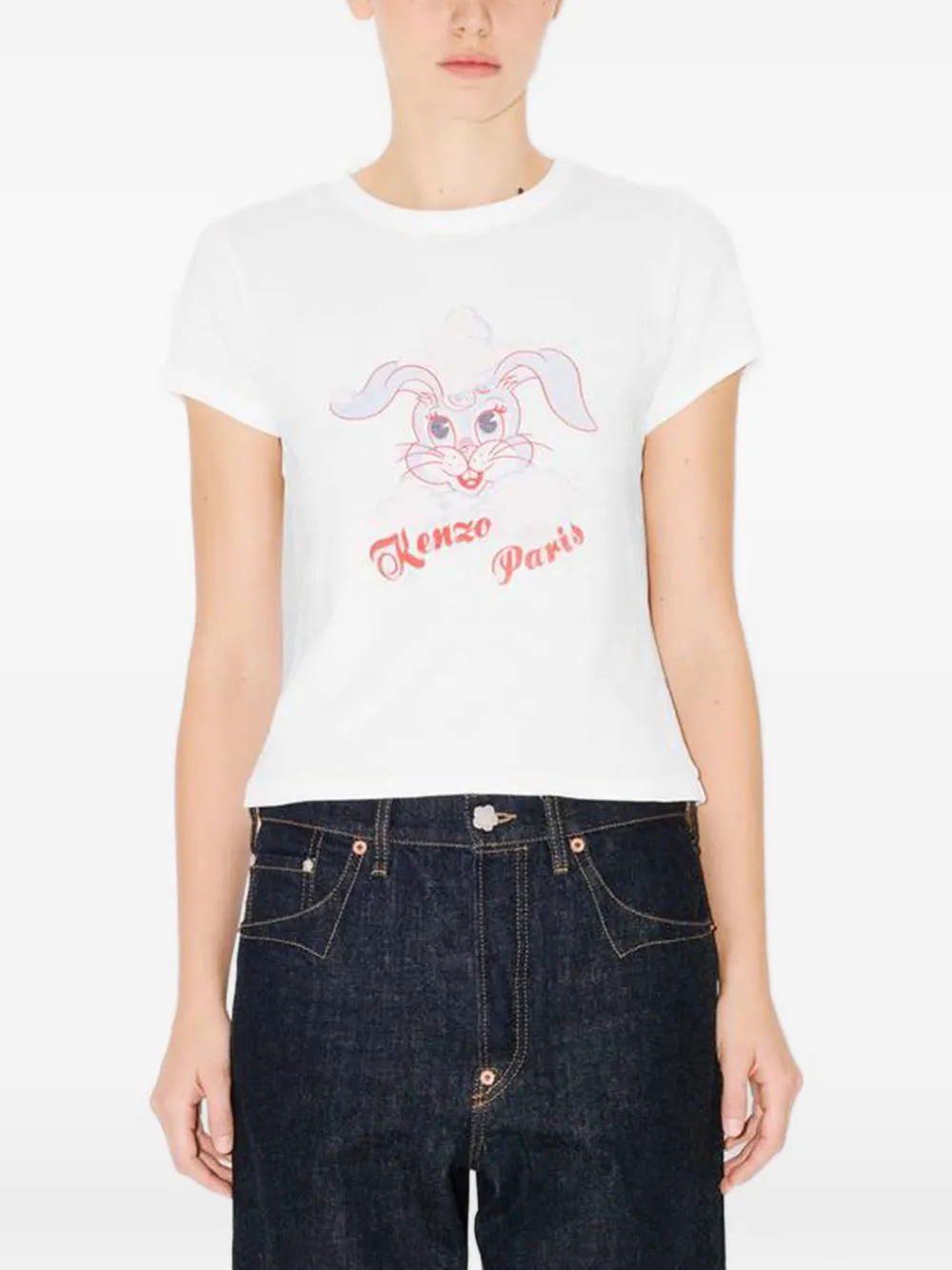 Bunny-Print T-Shirt