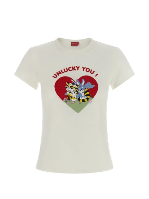Kenzo bunny-print T-shirt