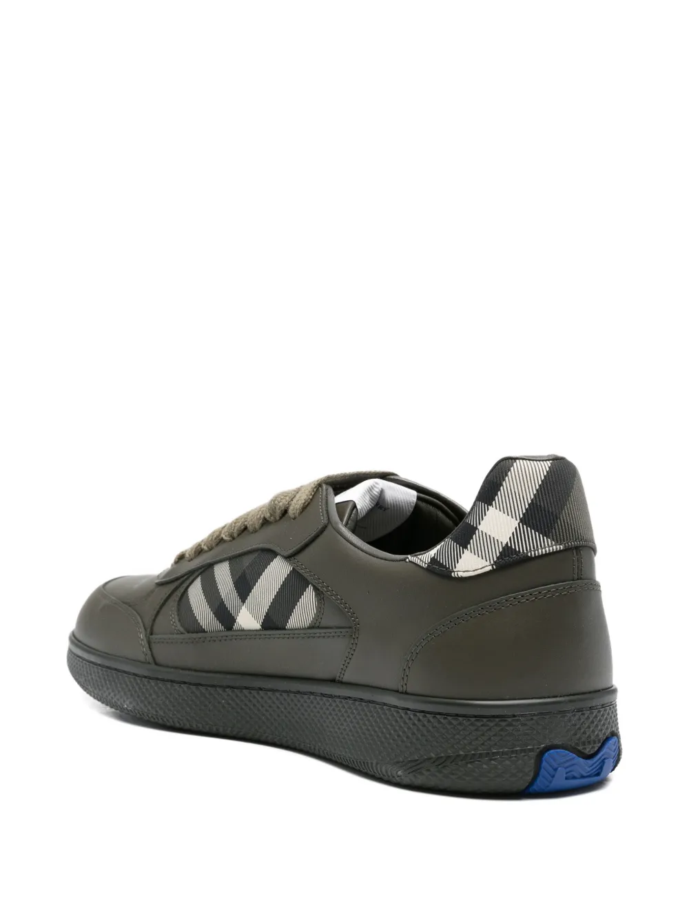 Burberry Sneakers met geruite vlakken Groen