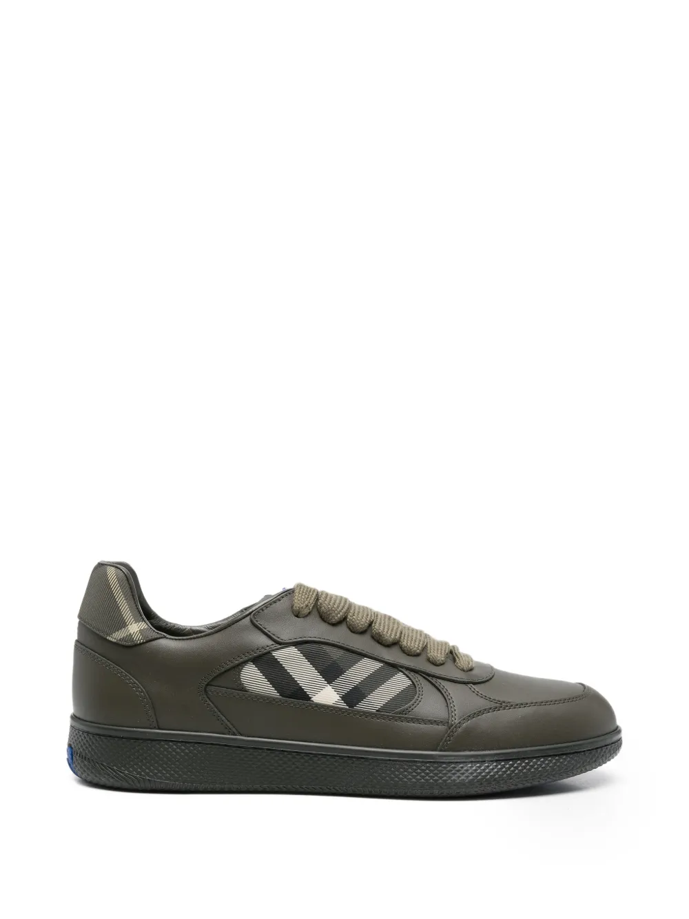 Burberry Sneakers met geruite vlakken Groen