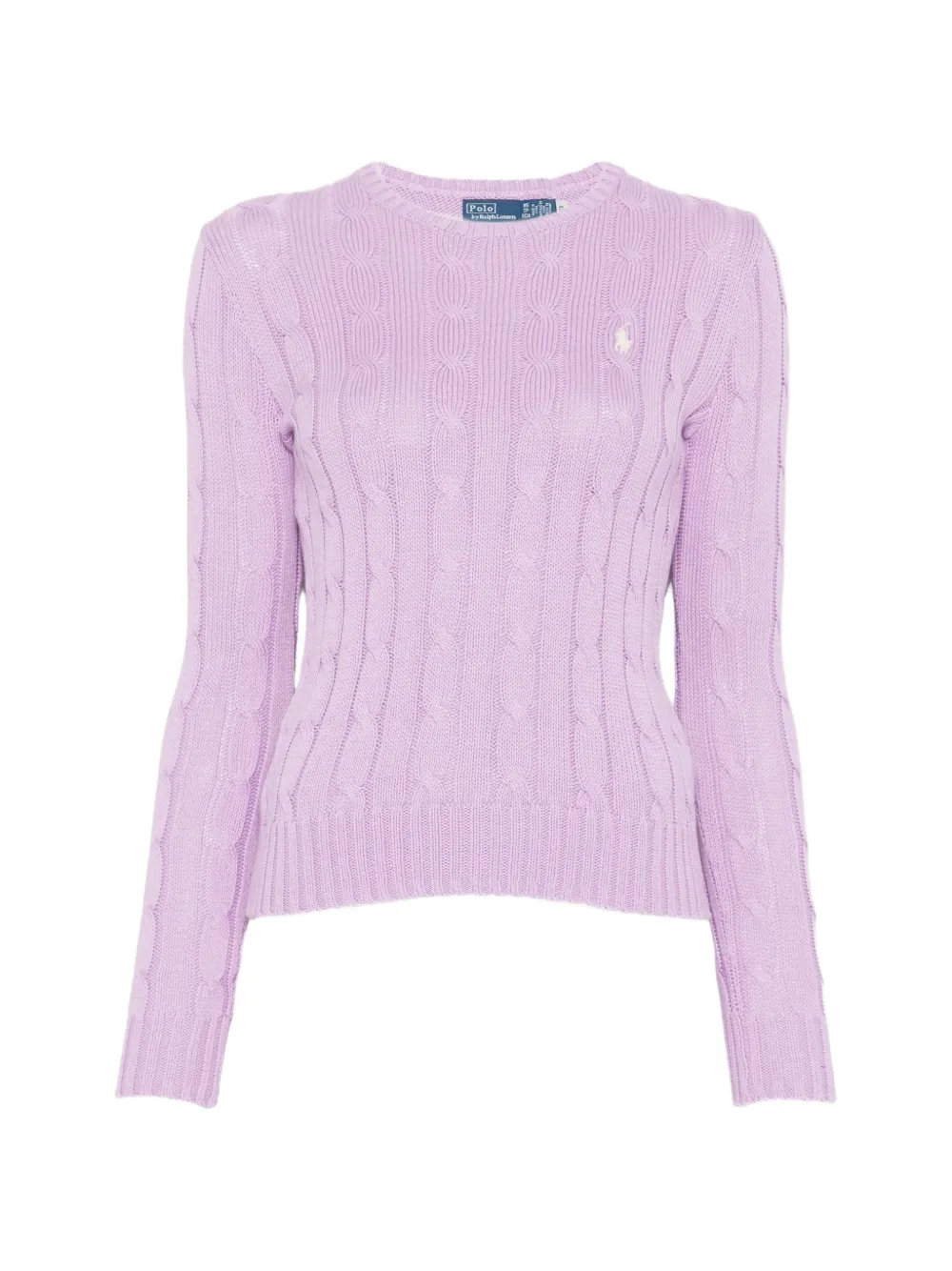 Polo Ralph Lauren cable-knit crew-neck sweater - Viola