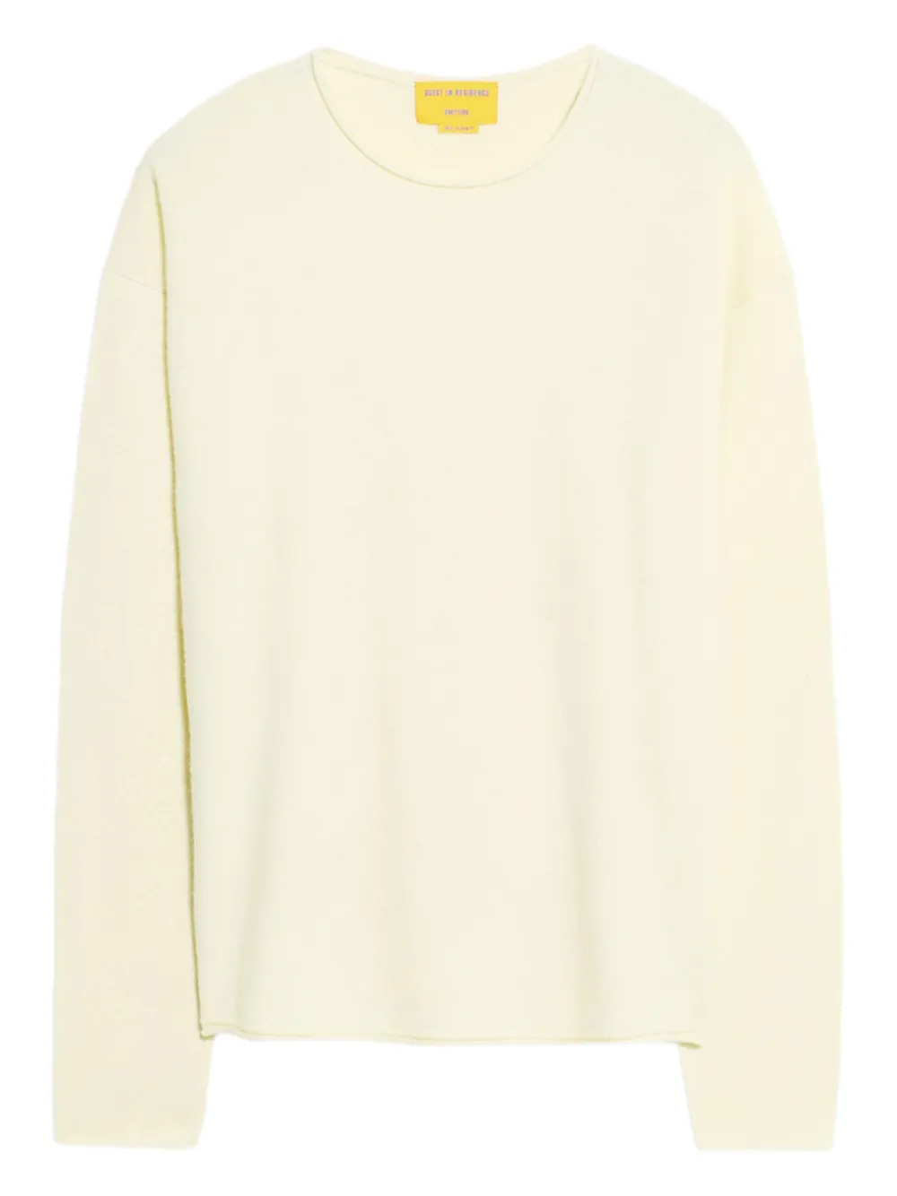 Guest In Residence Crewneck Cashmere Sweater In White