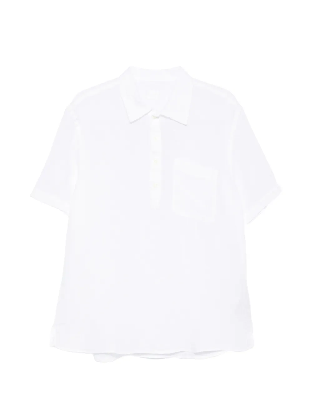 120% Lino рубашка поло с карманом | белый | Image 1