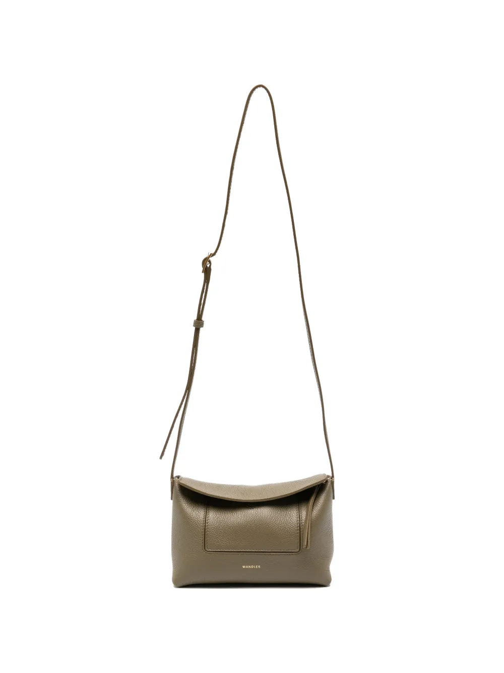 Wandler flap-top crossbody bag - Verde