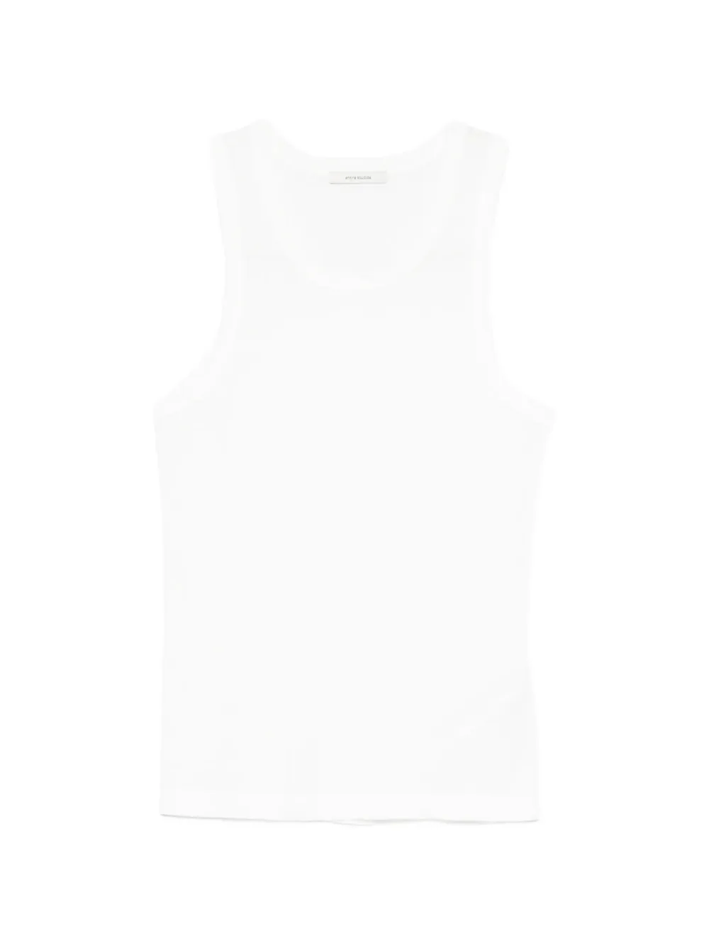 ENTIRE STUDIOS round-neck tank top - Bianco