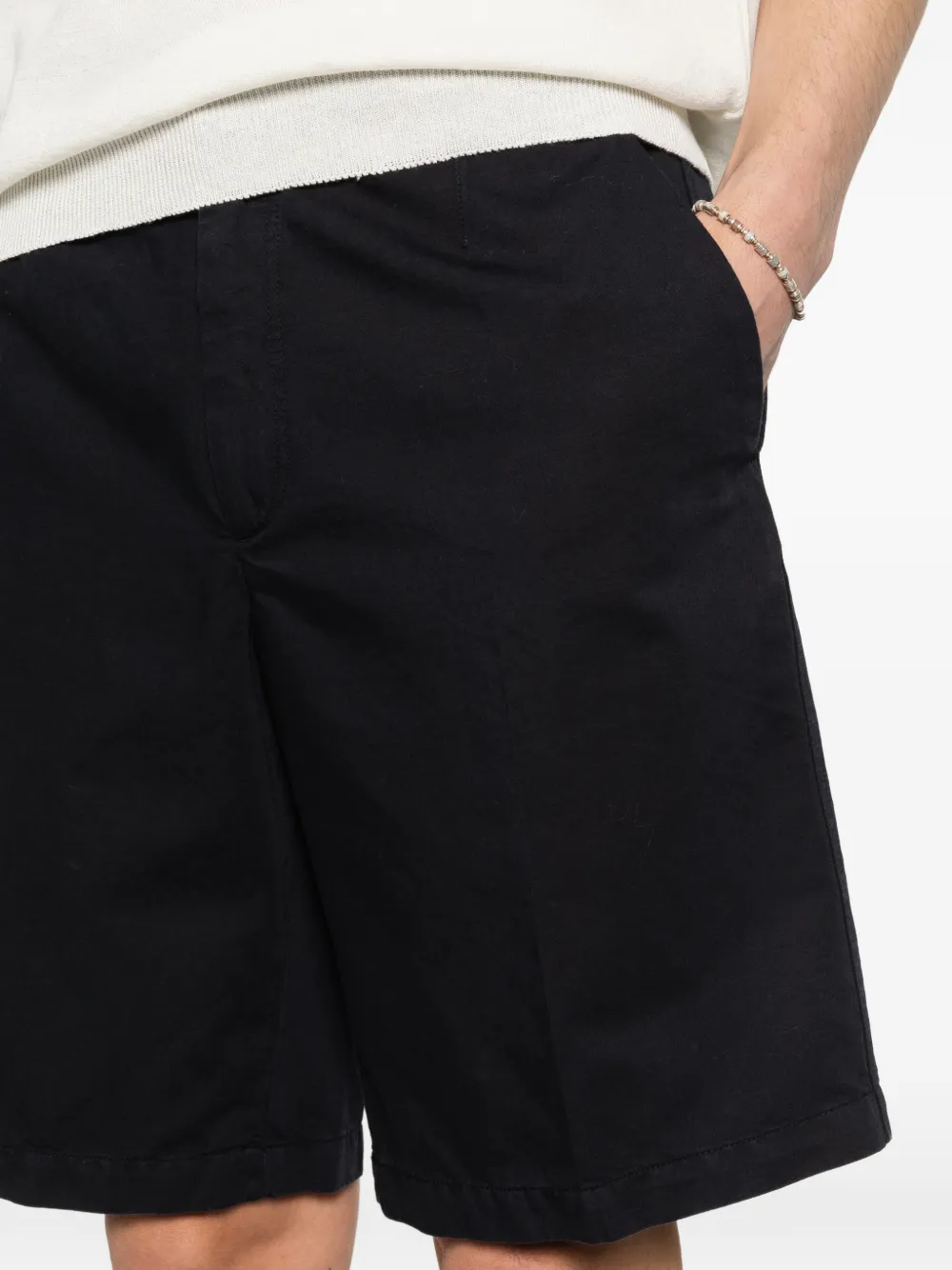 Zegna Shorts met zak Blauw
