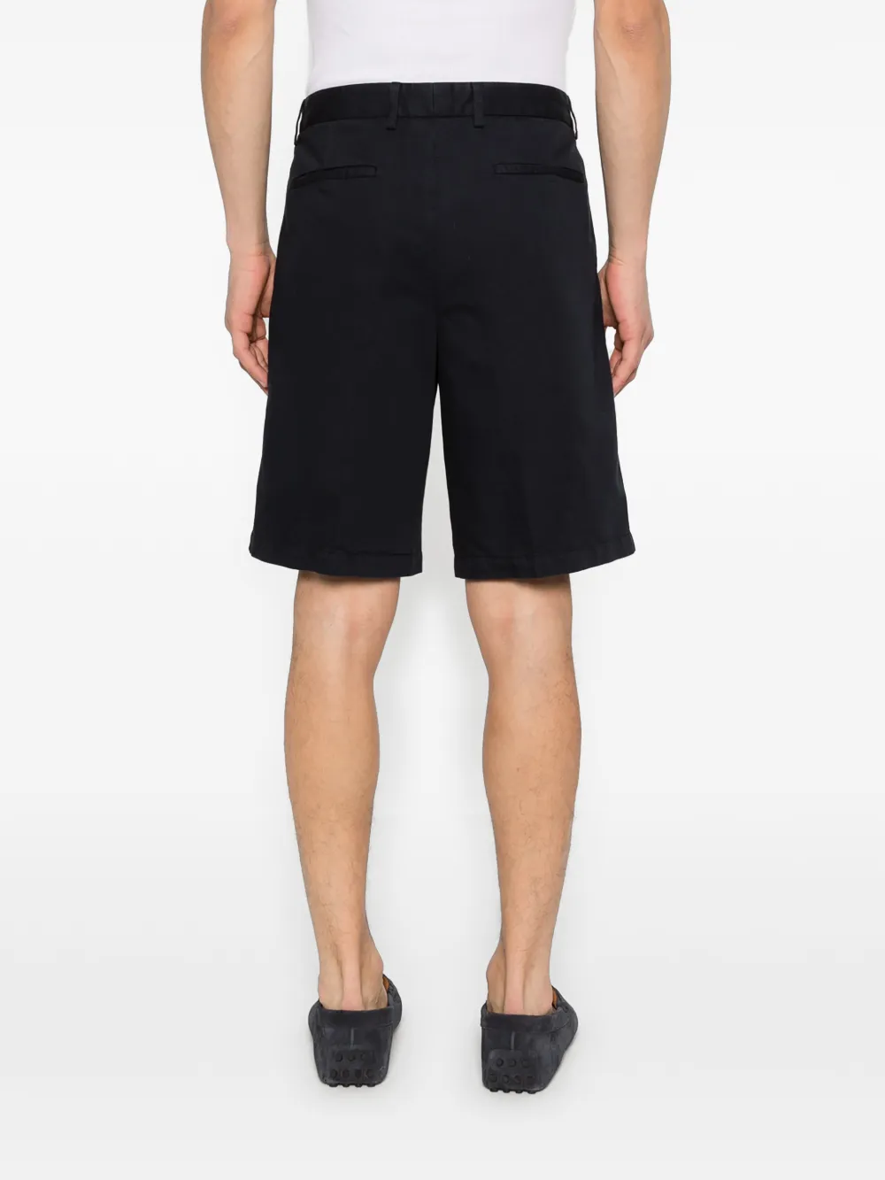 Zegna Shorts met zak Blauw