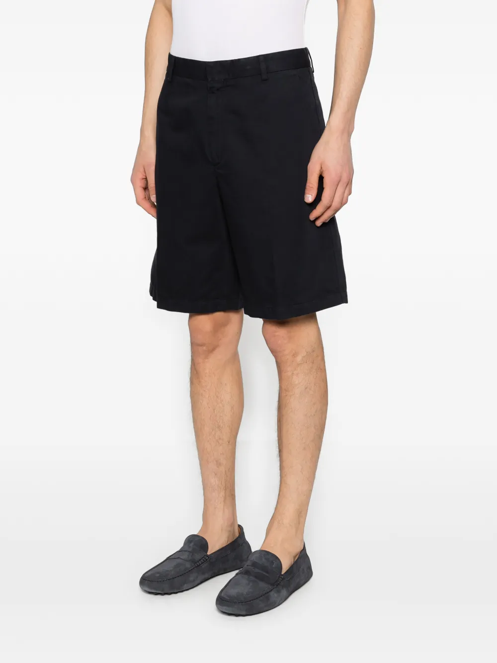 Zegna Shorts met zak Blauw