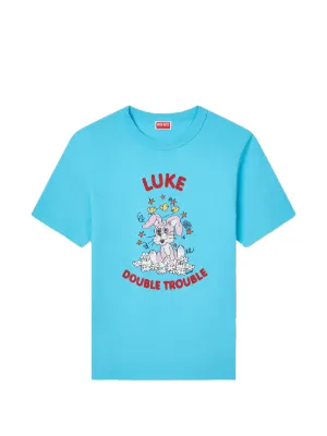 ボーディ BODE Tシャツ プリント柄 半袖 XS 白 マルチカラー BODE(ボーディ) プリント刺繍Tシャツ ホワイト サイズ XS｜【公式