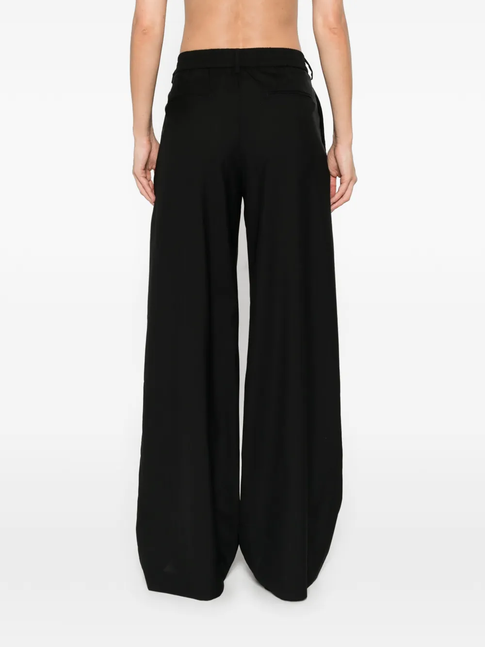 PT Torino Broek met elastische tailleband Zwart