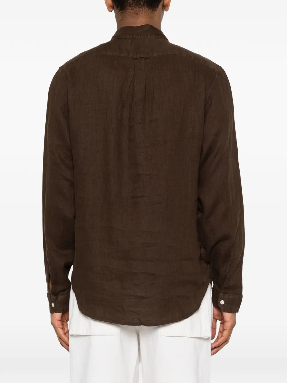 Woolrich Button-down overhemd Bruin