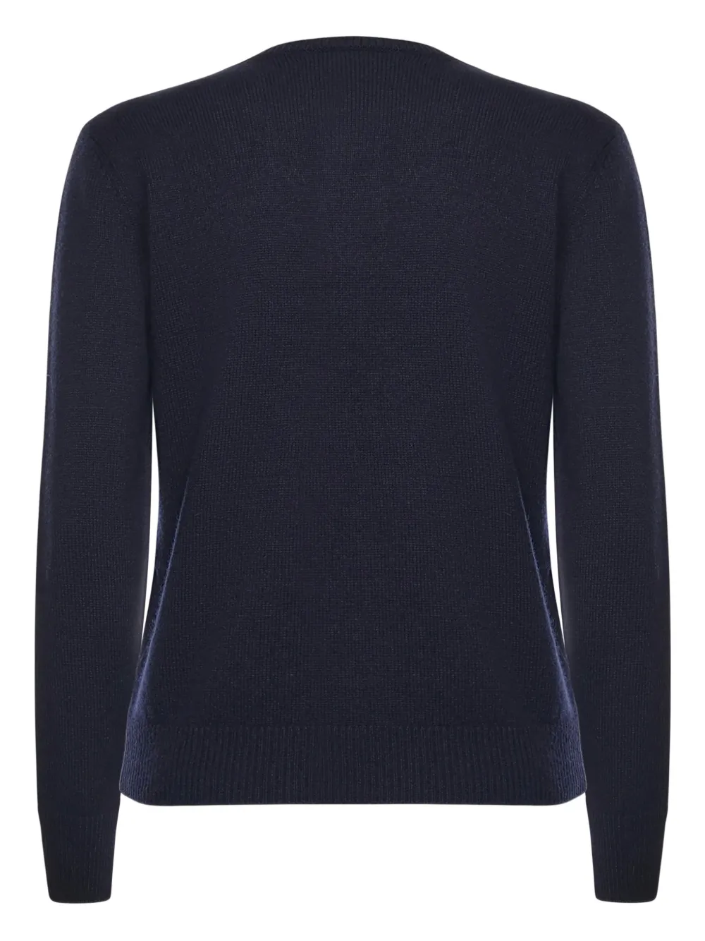 Mc2 Saint Barth Heron Christmas-graphic Sweater In Blue