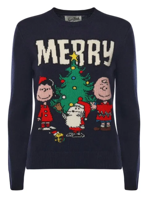 MC2 Saint Barth Heron christmas-graphic sweater