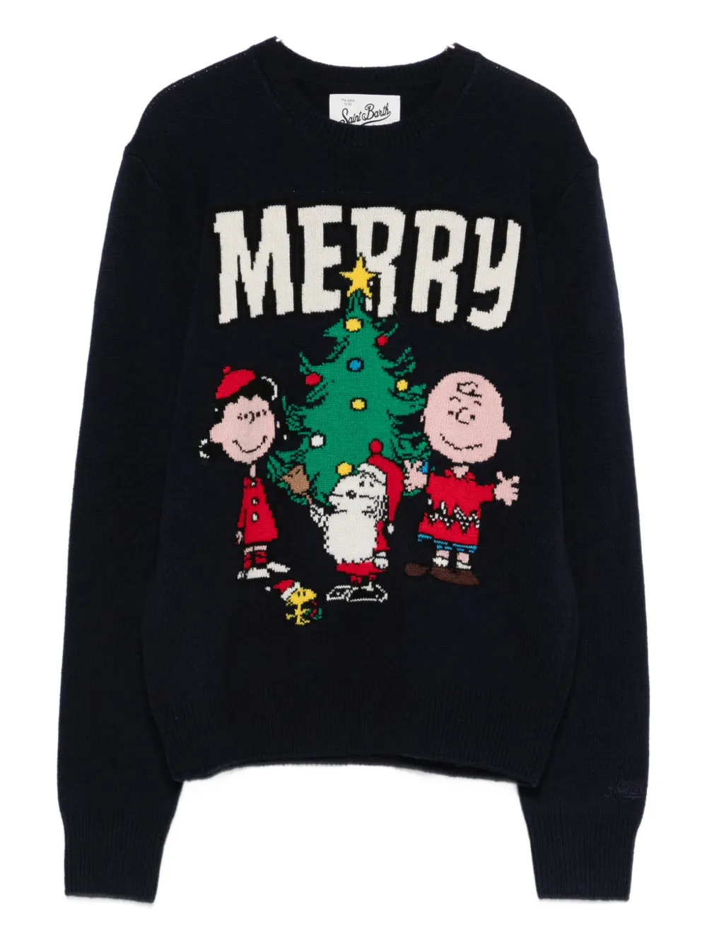MC2 Saint Barth Heron christmas-graphic sweater | Blue | Image 1
