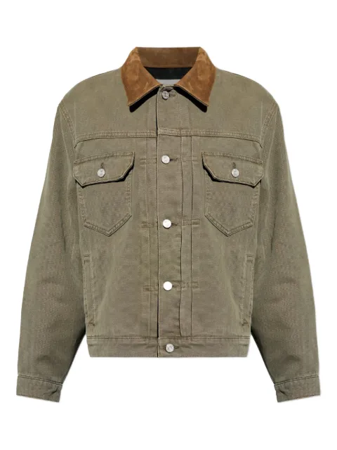 FRAME chest-pockets collared jacket