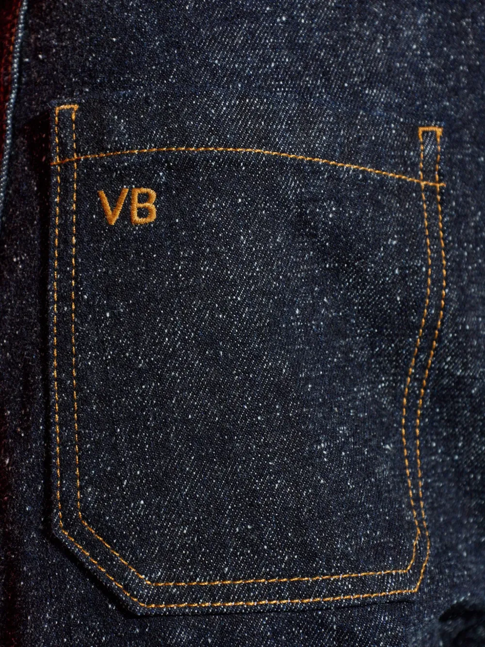 Victoria Beckham Patch-pocket Jeans In Blue