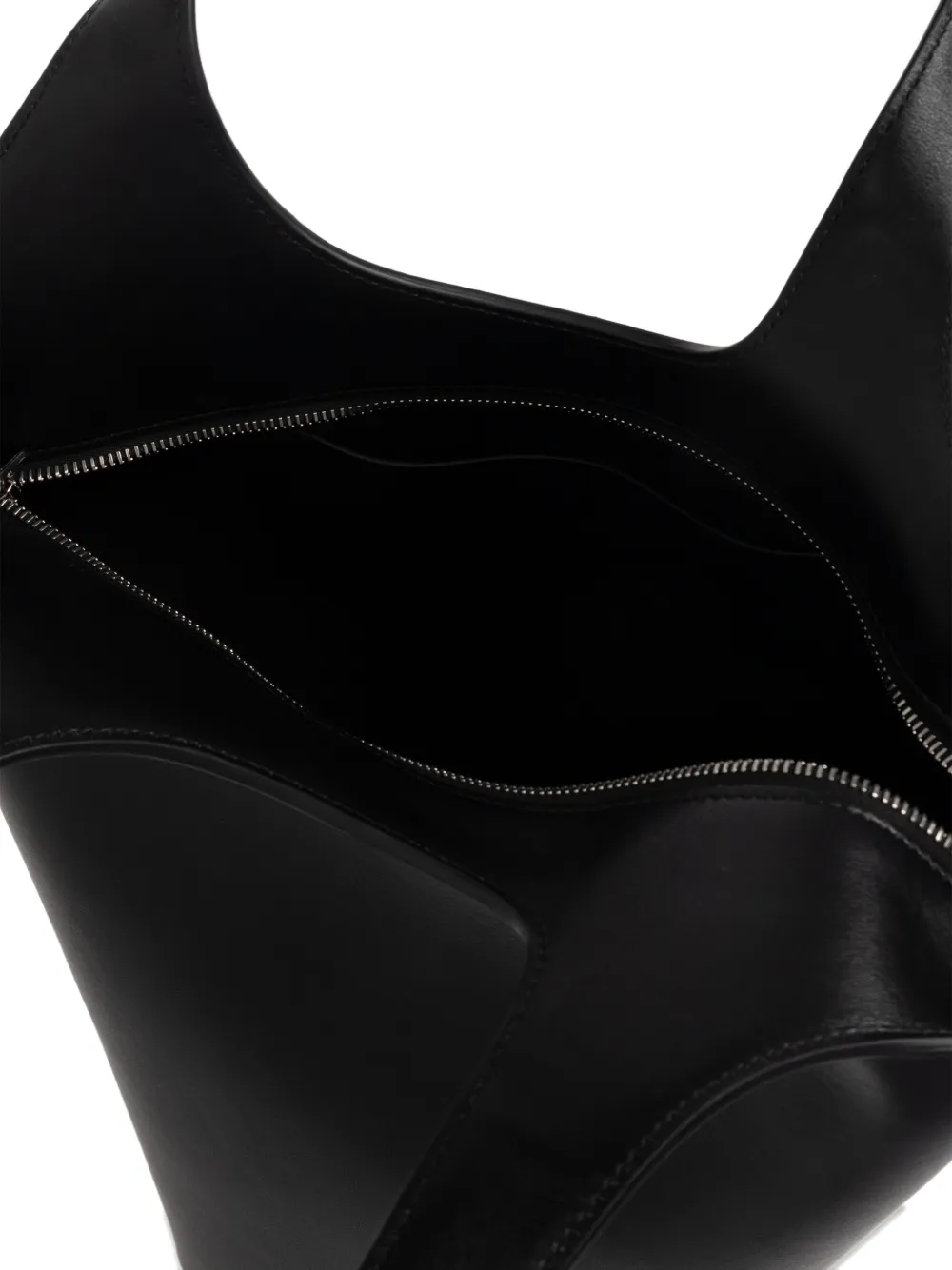 Attico Medium La Scoop Tote Bag In Black