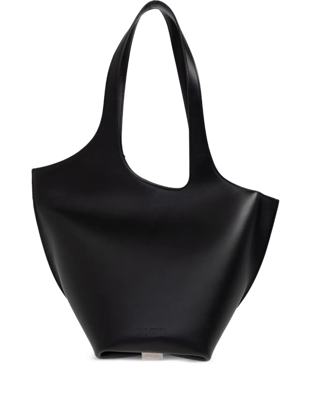 The Attico medium La Scoop tote bag | Black | Image 1