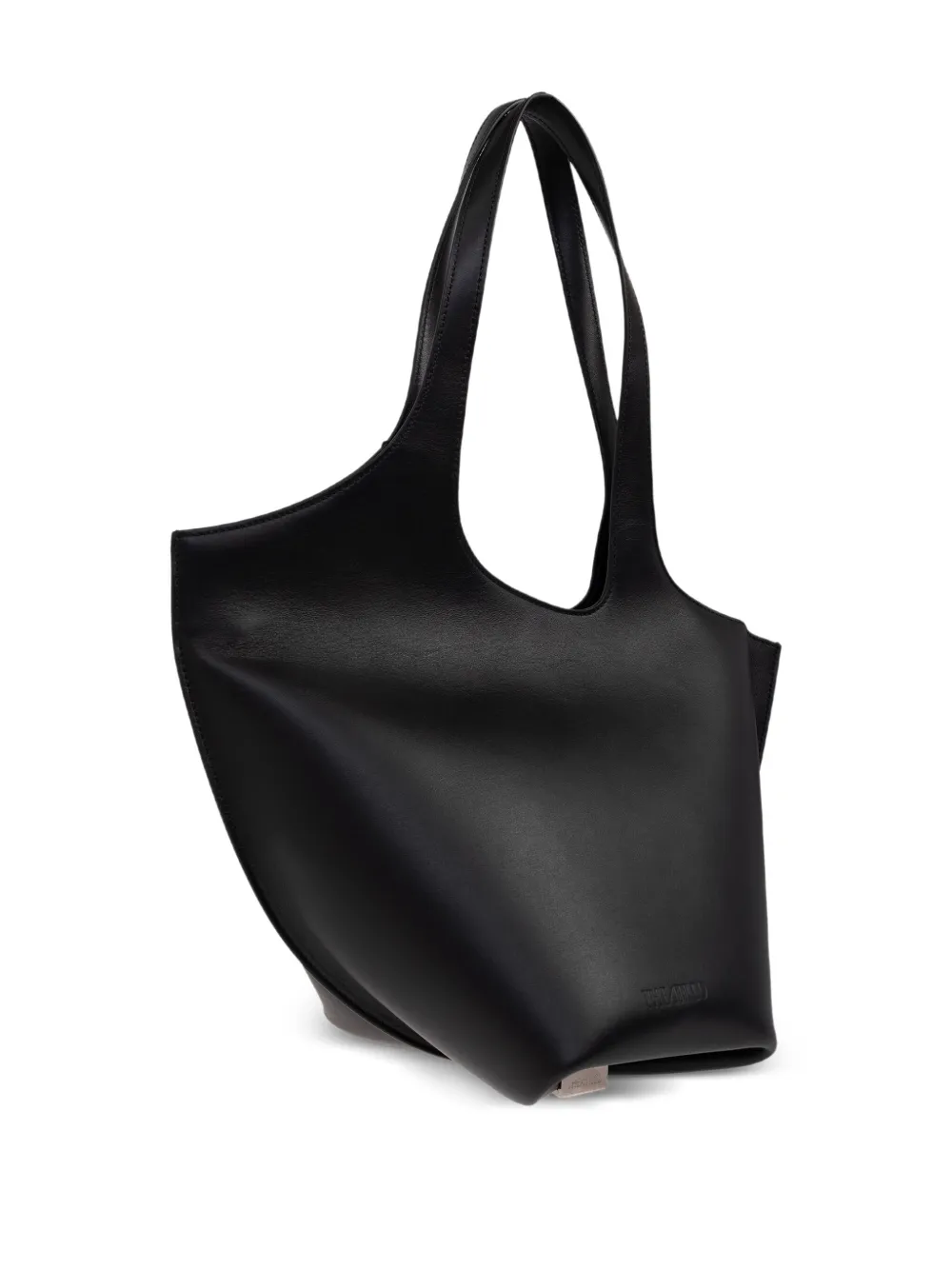 The Attico Medium La Scoop shopper Zwart