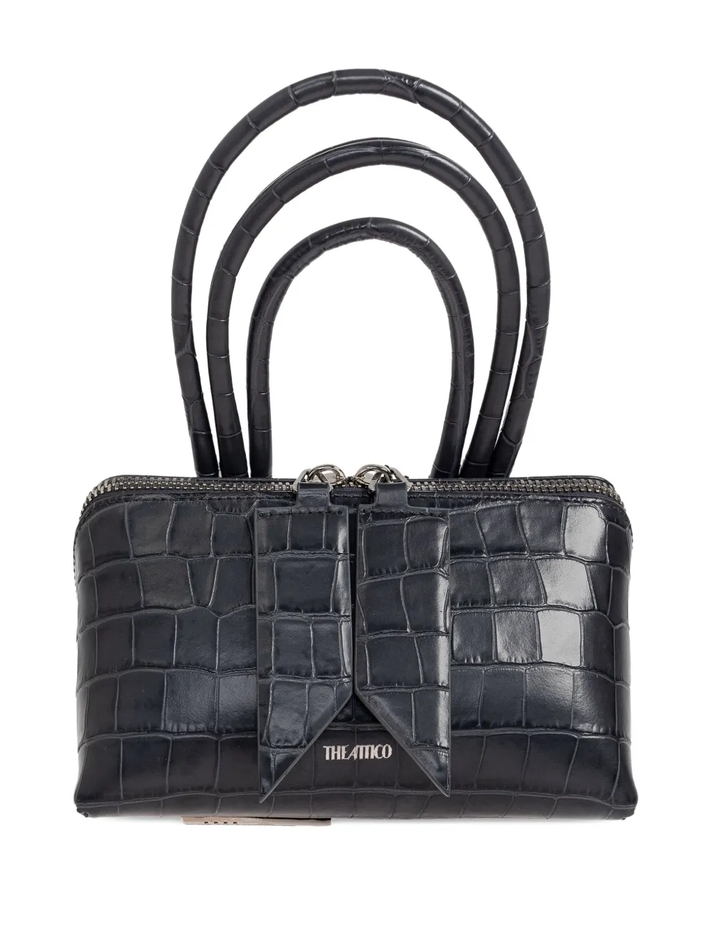 Attico Mini Friday Tote Bag In Black