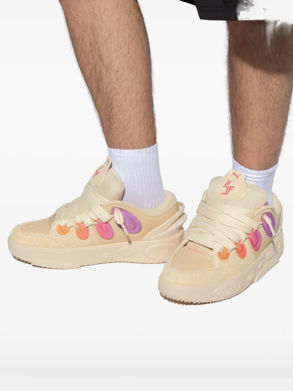 Puma Lafrancé Bright Lights Sneakers In Neutral