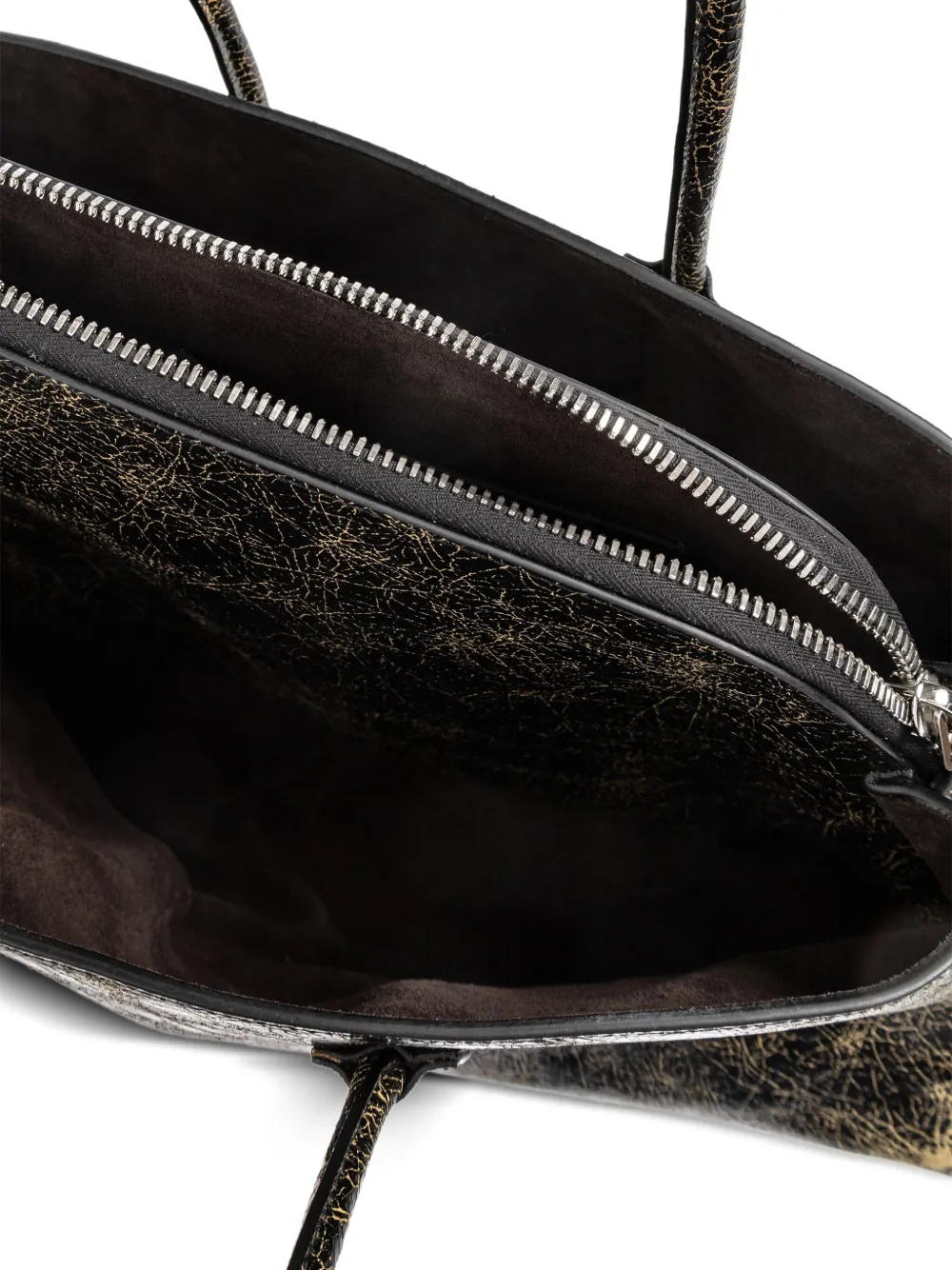 The Attico La Passeggiata medium shopper Zwart