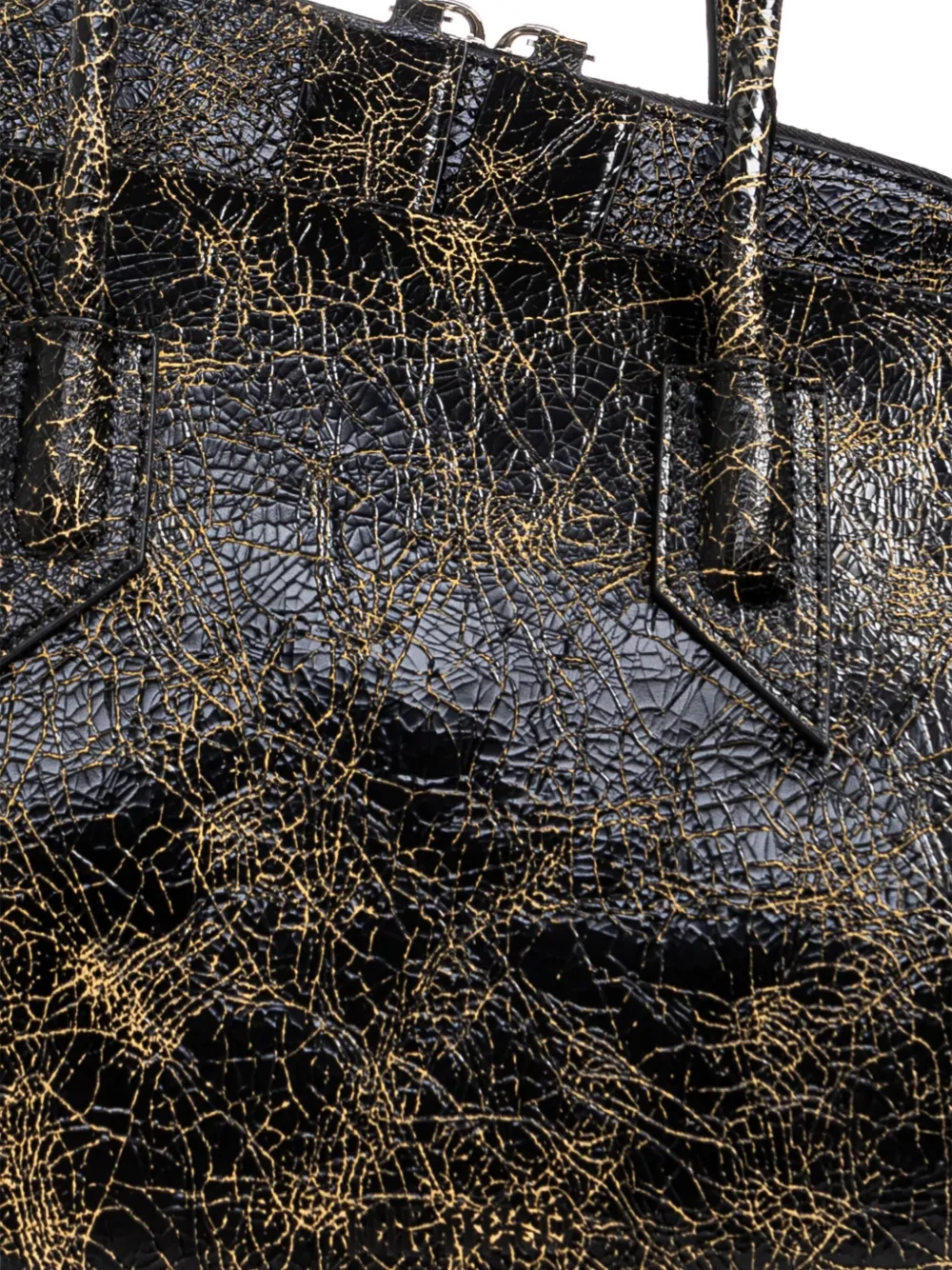 The Attico La Passeggiata medium shopper Zwart