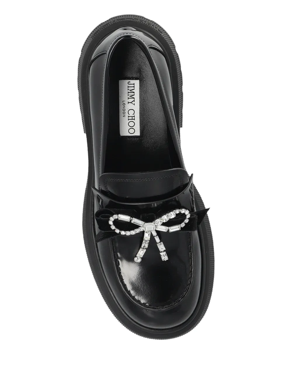 Jimmy Choo 40mm Azizi Bow-detailed Loafer In Multi