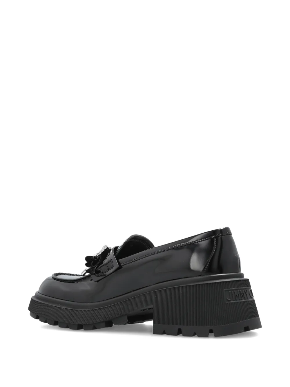 Jimmy Choo 40mm Azizi Bow-detailed Loafer In Multi