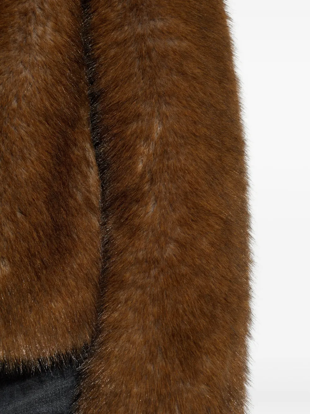 STAND STUDIO Jack van imitatiebont Bruin