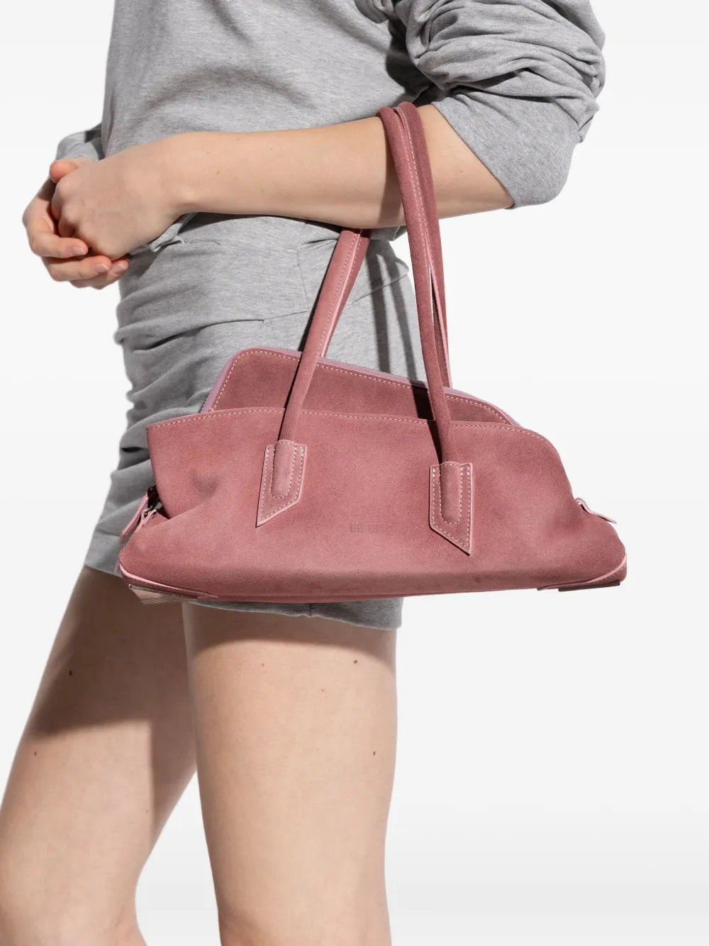 The Attico small La Passeggiata tote bag - Roze