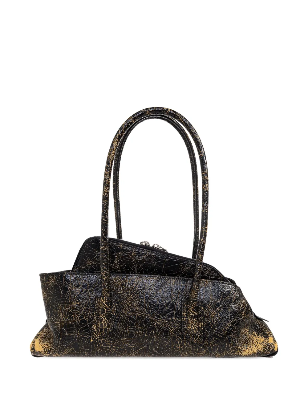 Attico Small La Passeggiata Top-handle Zip Tote Bag In Multi