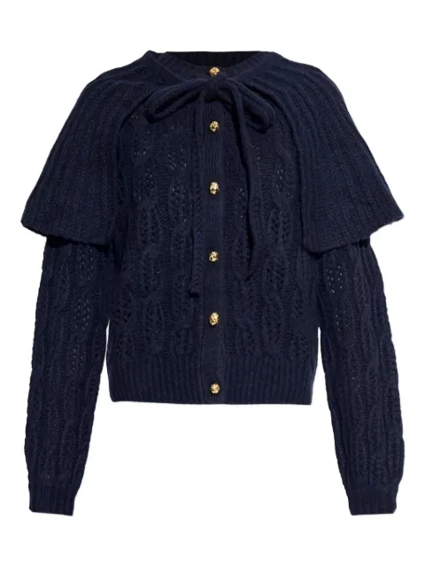 FRAME The Cape cable-knit Cardigan