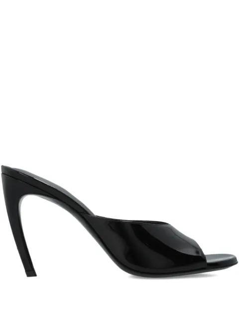 The Attico 100mm peep-toe stiletto sandals