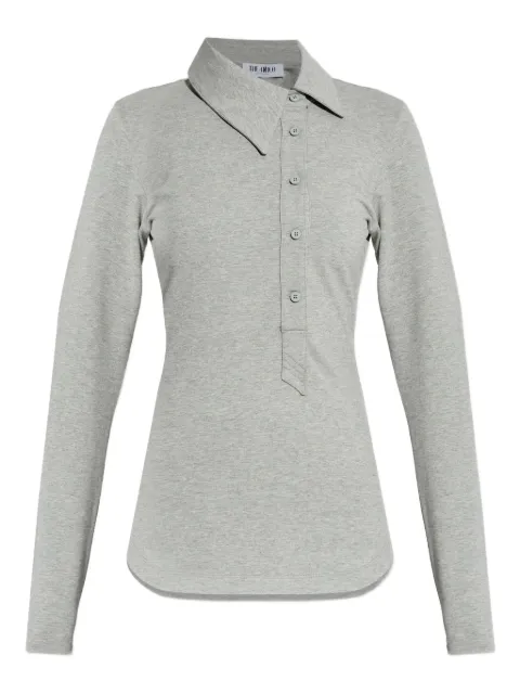 The Attico buttoned collared top