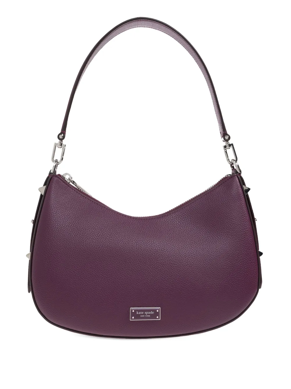 Kate Spade Liv studded leather shoulder bag - パープル