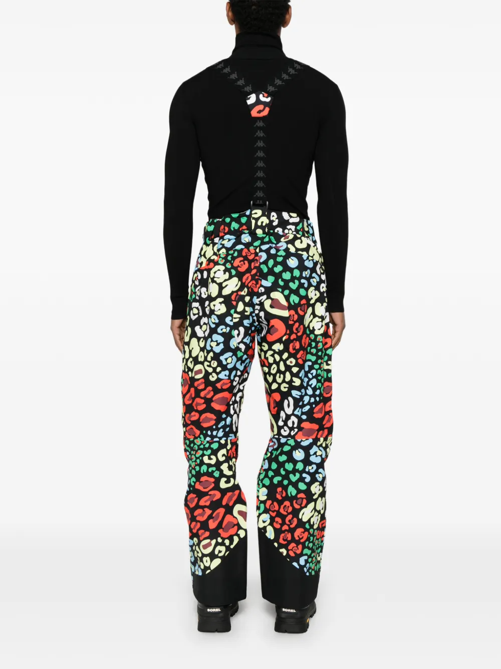 Kappa 622CG Premium skibroek met patroon Zwart