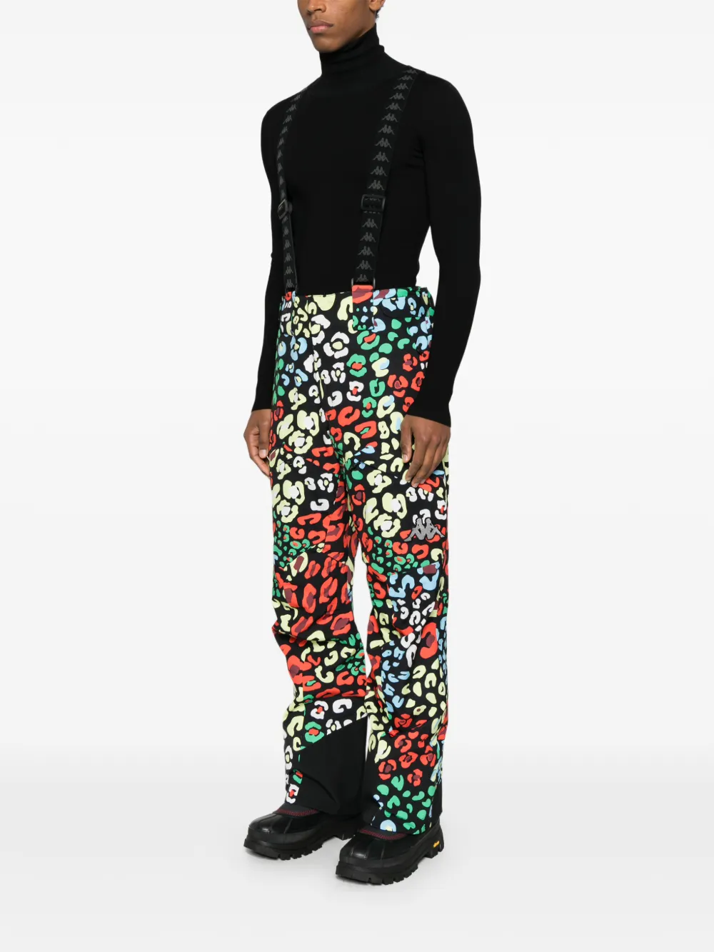 Kappa 622CG Premium skibroek met patroon Zwart