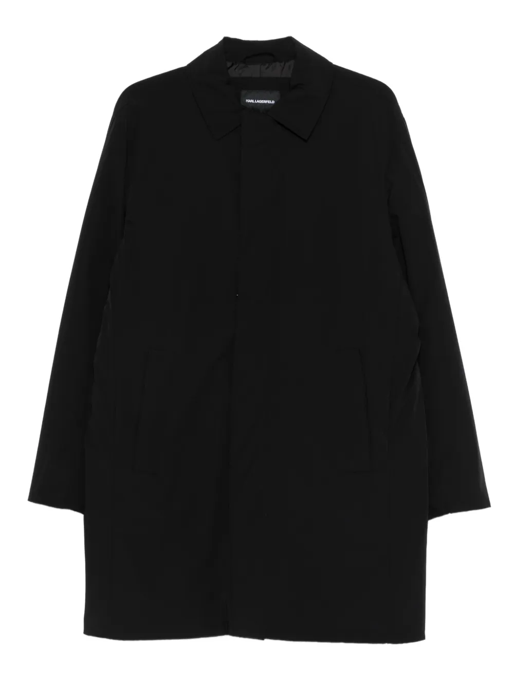Karl Lagerfeld sid-pocket coat | negro | Image 1