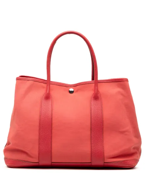 Hermès Pre-Owned 2011 Toile and Negonda Garden Party 36 tote bag