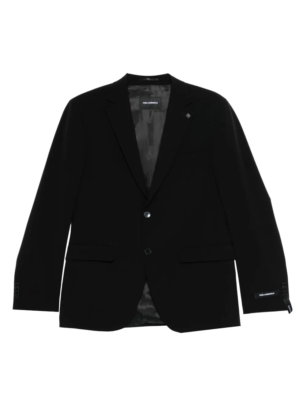 Karl Lagerfeld single-breasted jacket | noir | Image 1