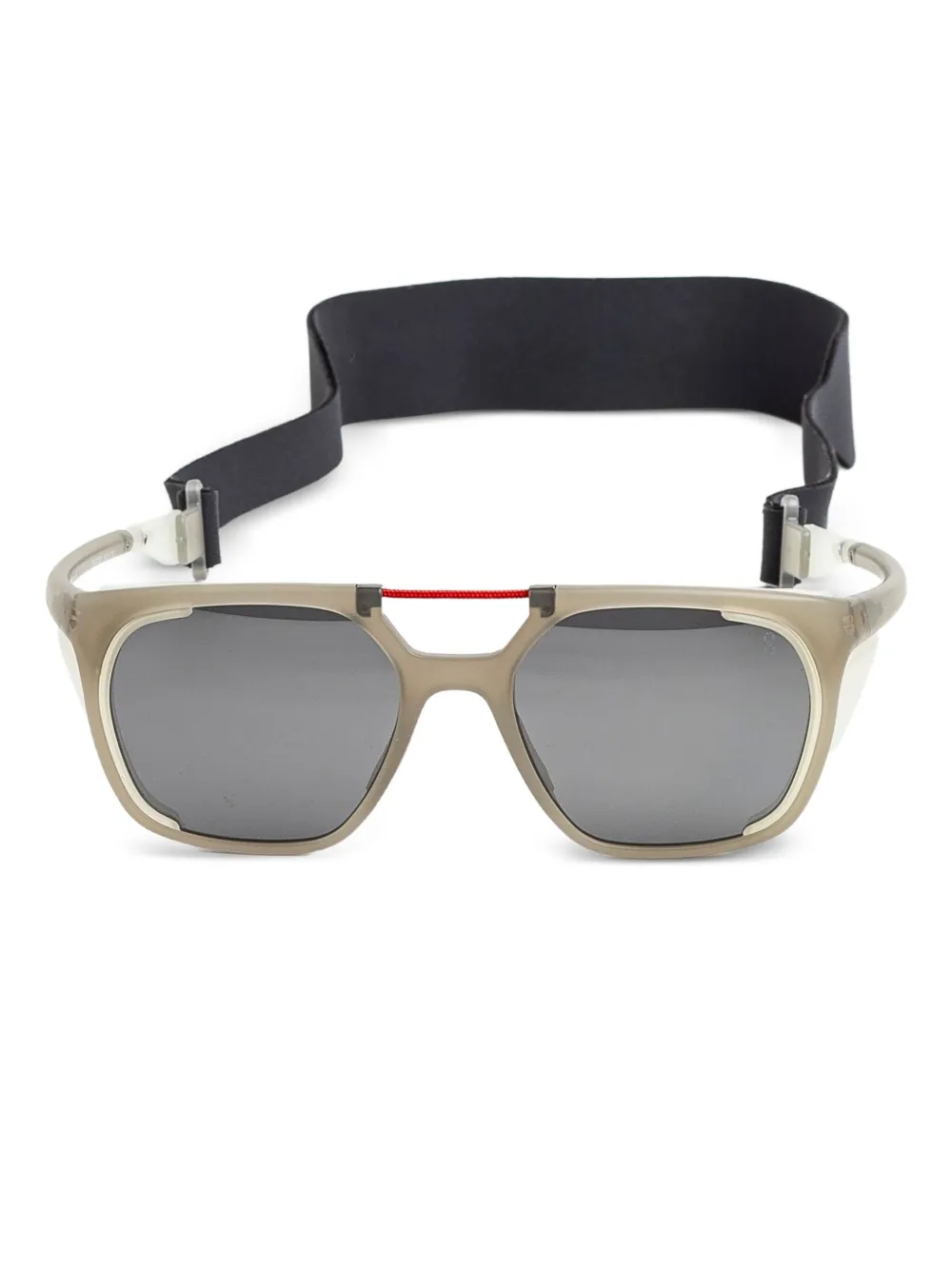 Tag Heuer Eyewear Occhiali da sole Line Pro con montatura geometrica - Grigio