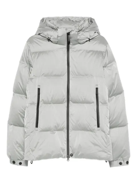 Alphatauri hooded zip-up padded jacket