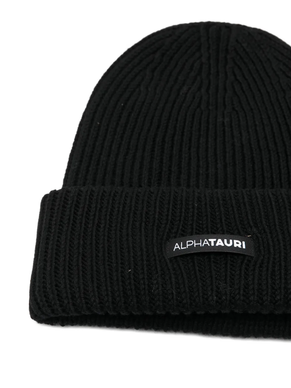 Alphatauri Ari Logo-patch Beanie In Black