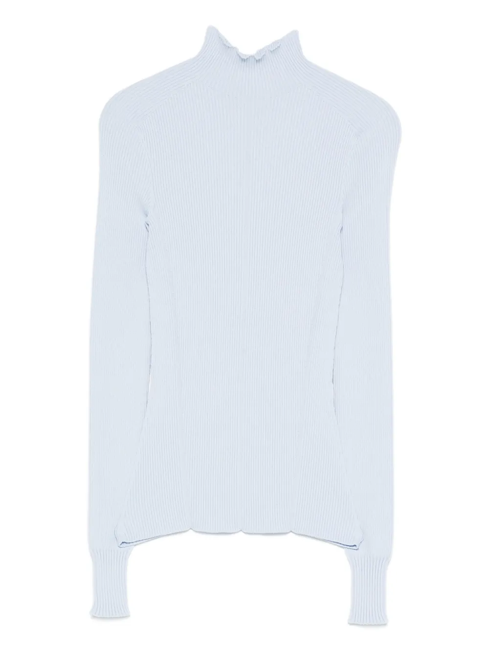 Alphatauri Fiona V1.y9.02 Ribbed Top In Blue